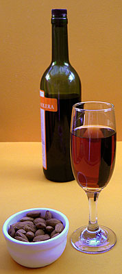 jerez con almendras