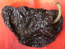 ancho chile, a dried poblano chile