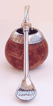 bombilla y calabaza